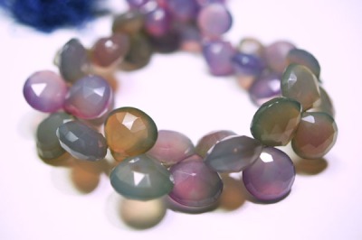 Faded Dyed Chalcedony